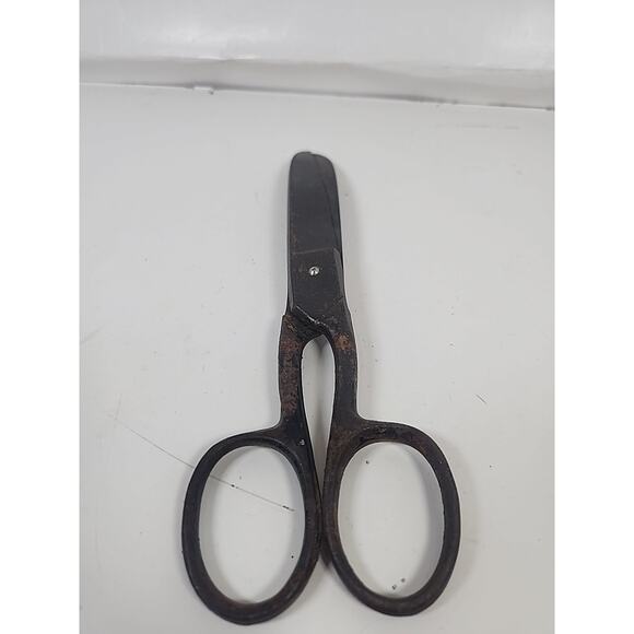 Vintage Clauss Curved Upholstery Shears Scissors No. 4208 - Picture 3 of 5